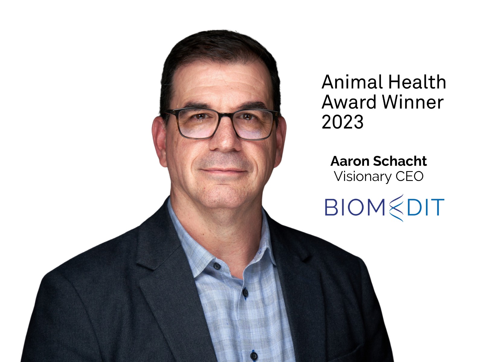 Aaron Schacht, 2023 Visionary CEO, S&P Global Animal Health Awards